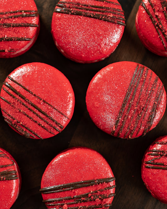 red velvet cookie dough