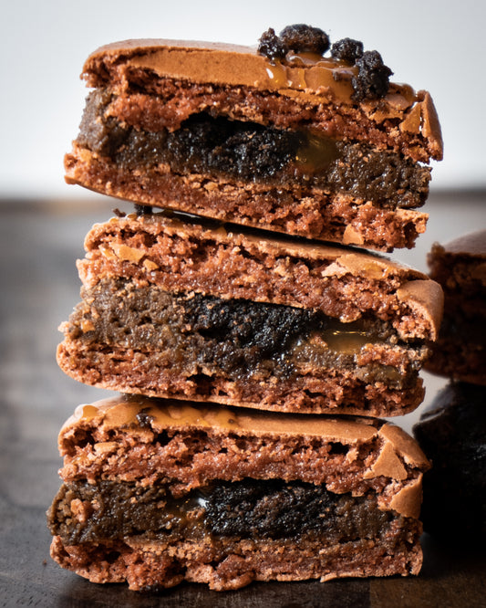 salted caramel brownie